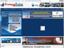 Tablet Screenshot of kuninganterkini.com
